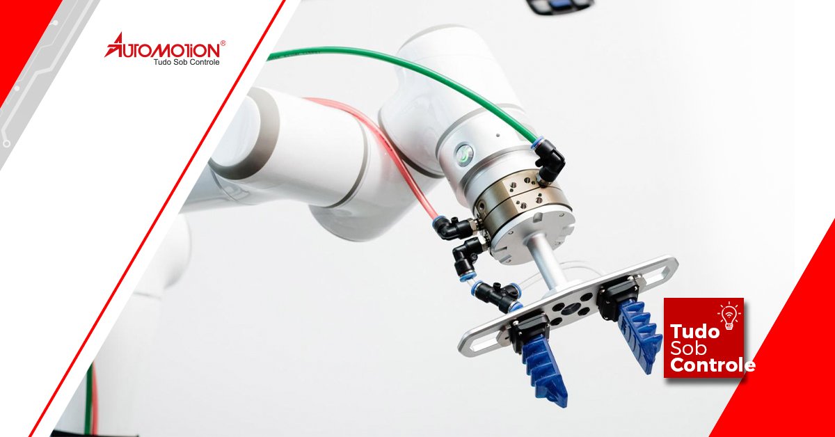 Os robôs colaborativos na alimentação de máquinas CNC