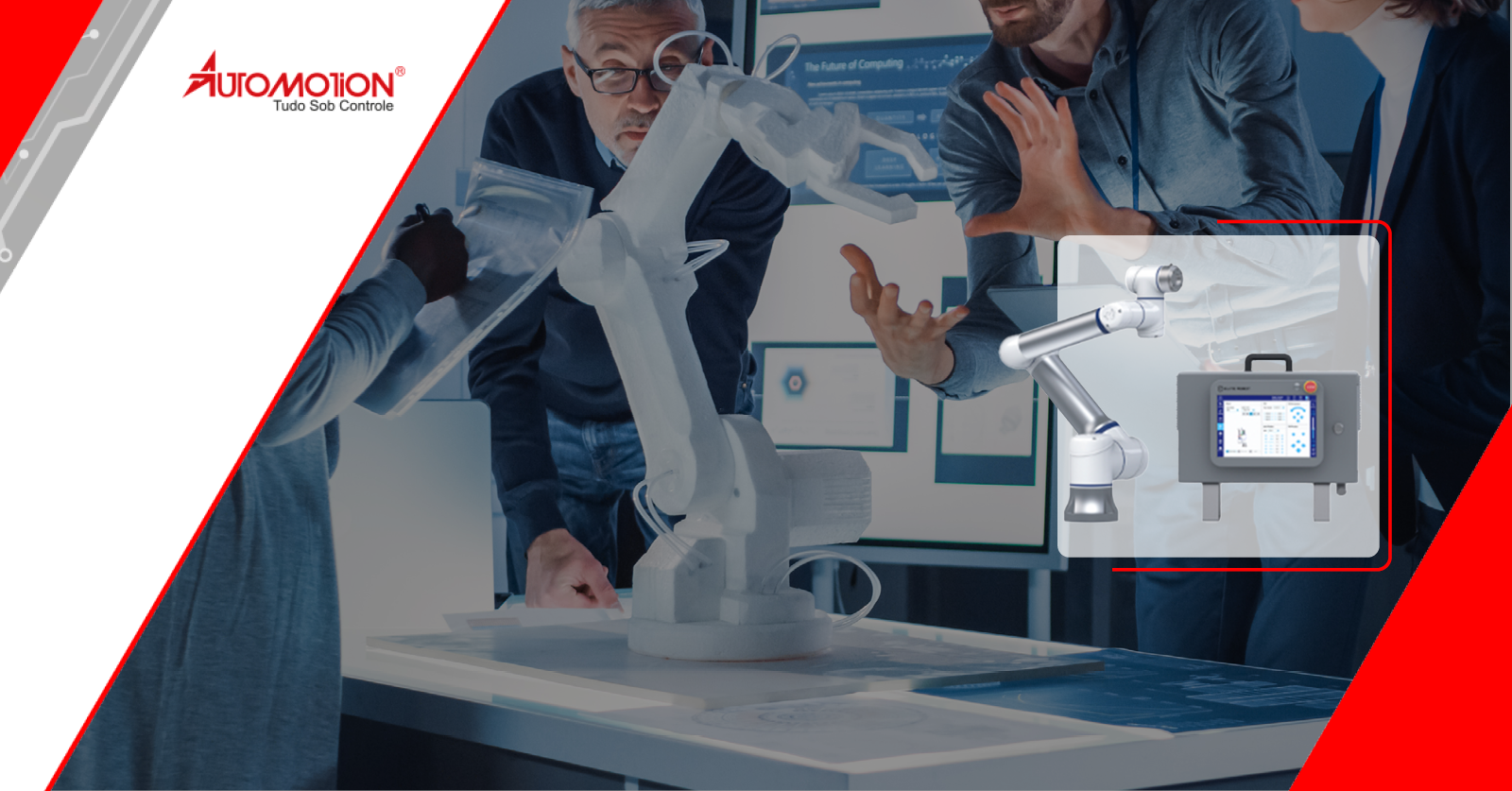 Robôs Colaborativos: Transformando a Automação com Eficiência e Segurança